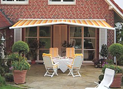 markilux 1600 pavilion awning for rain and sun